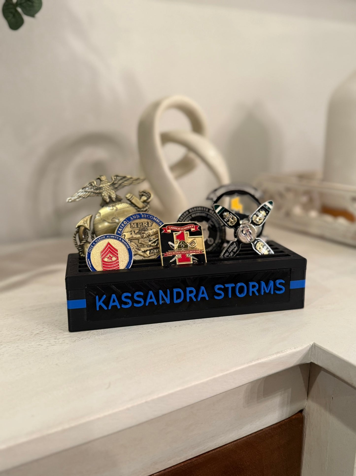 Single Tier Challenge Coin Holder