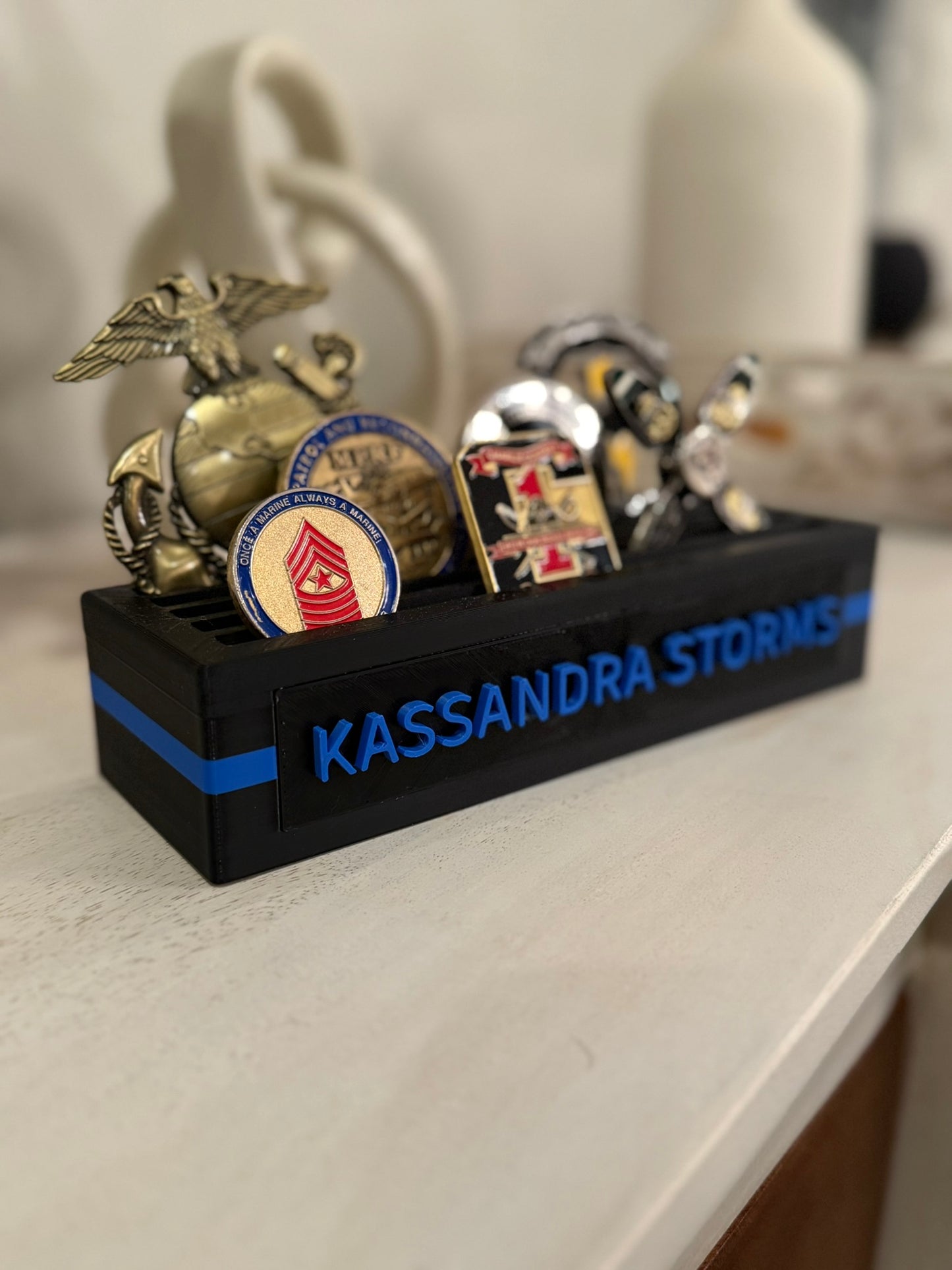 Single Tier Challenge Coin Holder