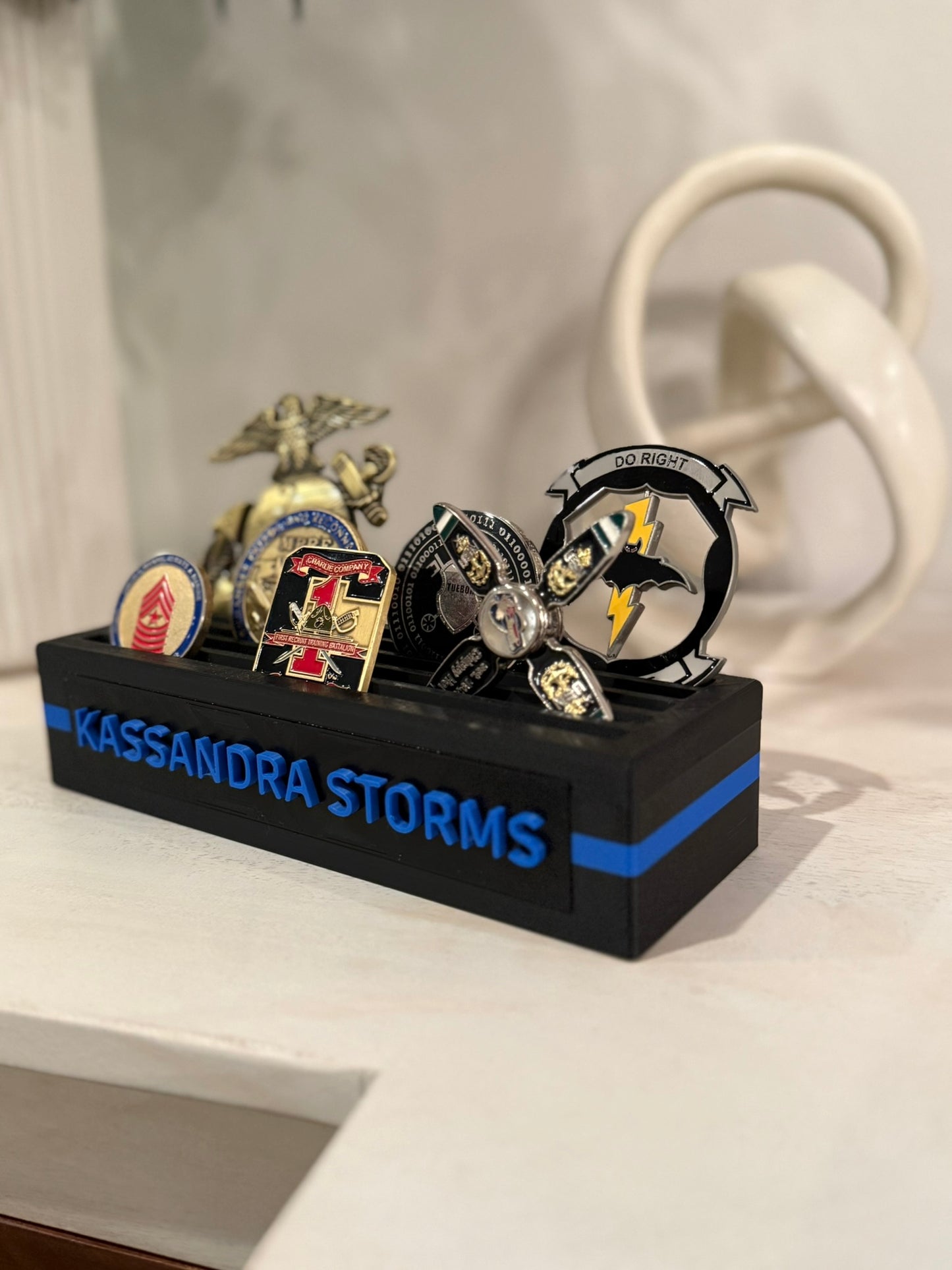 Single Tier Challenge Coin Holder