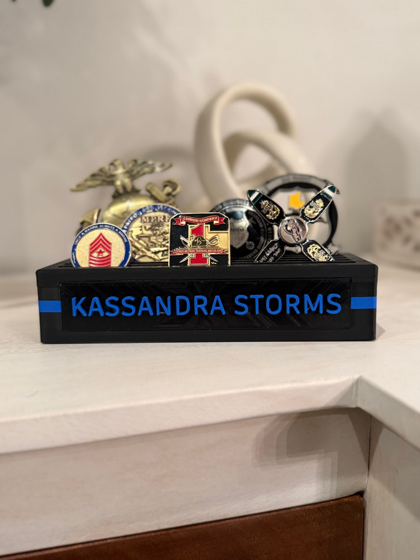 Single Tier Challenge Coin Holder
