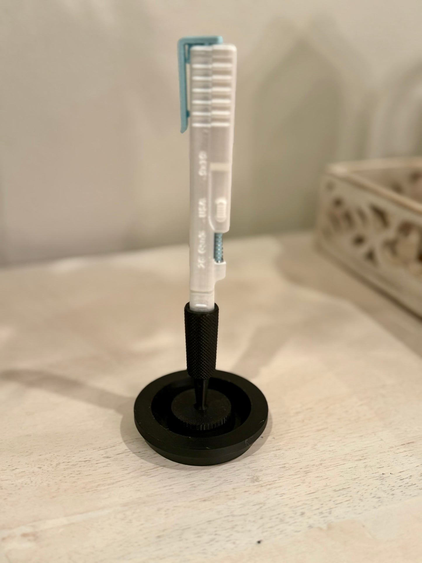 3D Printed Slide Pen with Custom Case, Personalized Action Pen, Pilot G2 Compatible Refill